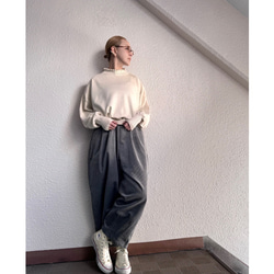 兩種顏色可選❤️選擇你的尺寸❗️寬鬆蓬鬆的馬戲褲❤️寬條燈芯絨❤️精緻休閒的版型❤️ 第8張的照片