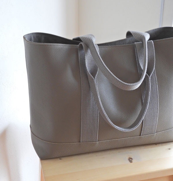 シンプルトート 　グレージュ