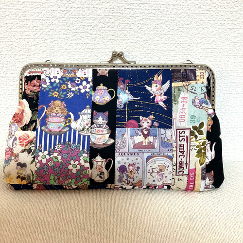 ジョリーフルール マイリトルテイラーパッチワーク がま口通帳