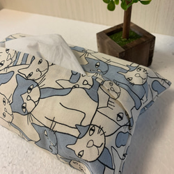 エコティッシュカバー☆マスクストッカー♪ユニーク猫さん大集合♪ 3枚目の画像