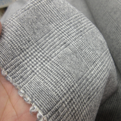 グレンチェック 着分 3m ミディアムグレー ウールサキソニー 新品 高