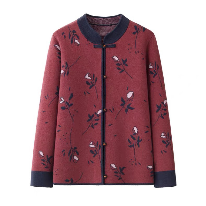 ウール100%、カーディガン、レディース、秋、春、冬