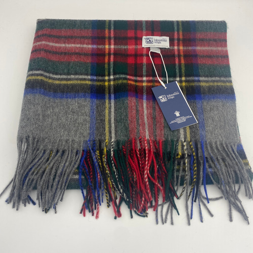 JOHNSTONS ジョンストンズ マフラー 大判タータンチェックストール