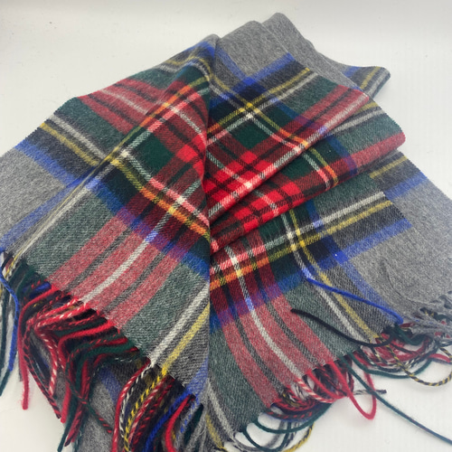 JOHNSTONS ジョンストンズ マフラー 大判タータンチェックストール