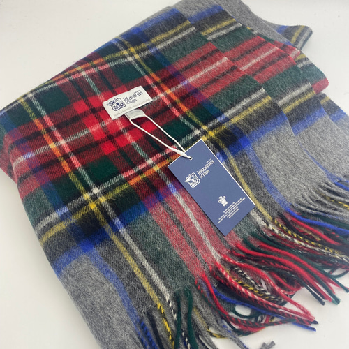 JOHNSTONS ジョンストンズ マフラー 大判タータンチェックストール