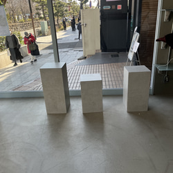 35.35.73  石っぽい　ディスプレイボックス　展示台 3枚目の画像