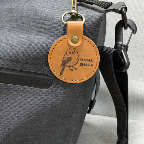 本革】シマエナガ バッグチャーム バッグチャーム EXOTIC PALS 通販