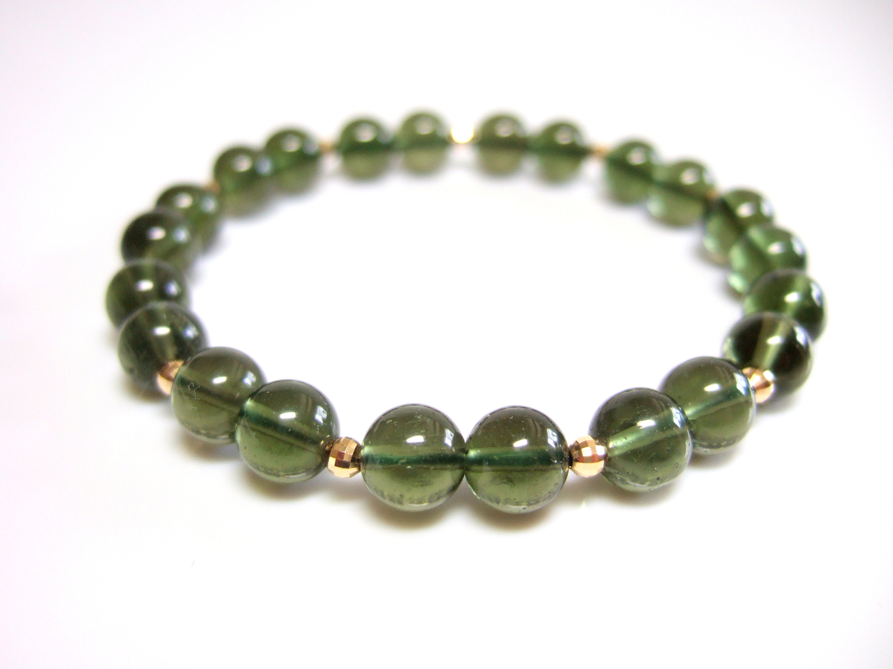 受注生産　モルダバイト/K18