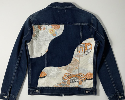 #1147 visvim パッチワーク裏地 ジャケット 日本製 古着 パッチワークジャケット -DK-23SSH-PW1-/BLUE | 青木被服 公式