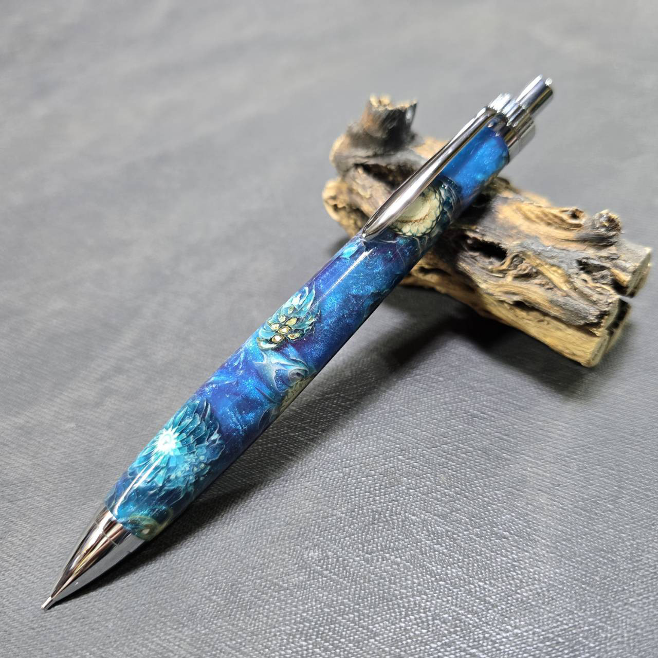 フラワーズ  レジンシャープペンシル【送料・ギフトボックス無料・当日発送】309