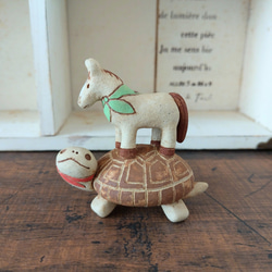 土鈴カメ(茶) その他置物 kuu 通販 14145887｜Creema(クリーマ)