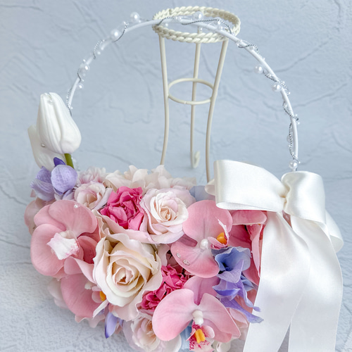 お急ぎ対応可能 】 フープブーケ ウェディングブーケ アーティ