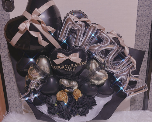 卒業ブーケ 卒業バルーン 成人式 卒業式 バルーン バルーンブーケ 花束