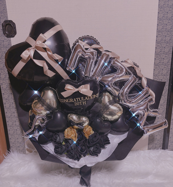 卒業ブーケ 卒業バルーン 成人式 卒業式 バルーン バルーンブーケ 花束