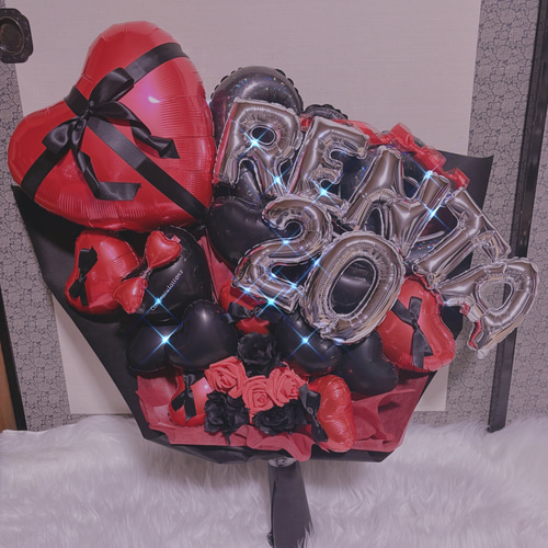 卒業ブーケ 卒業バルーン 成人式 卒業式 バルーン バルーンブーケ 花束