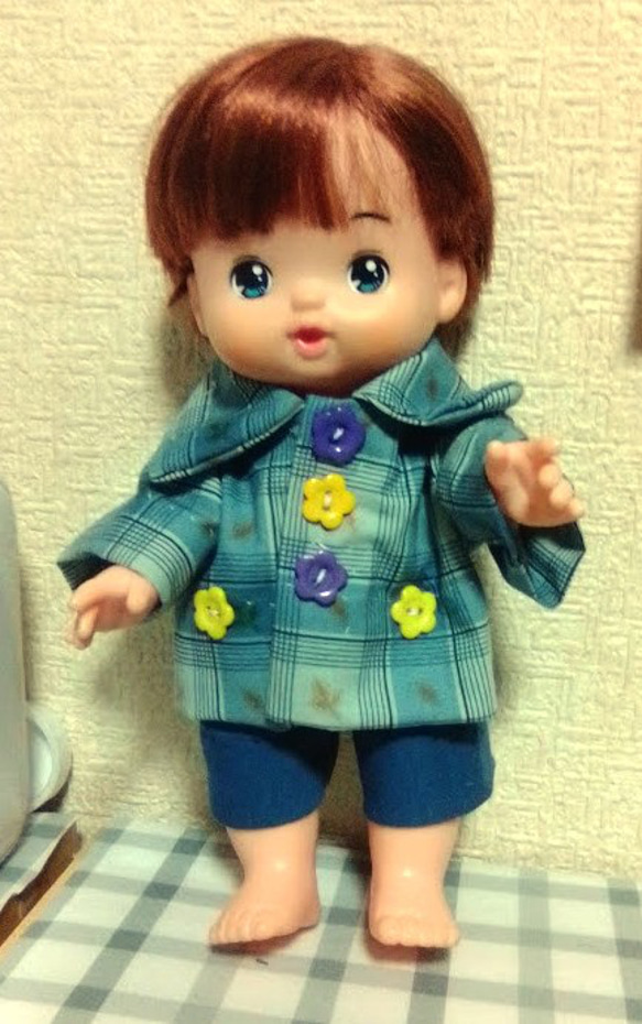 あおくん、男の子ぽぽちゃん☆シャツ＆パンツのセット その他人形 よね