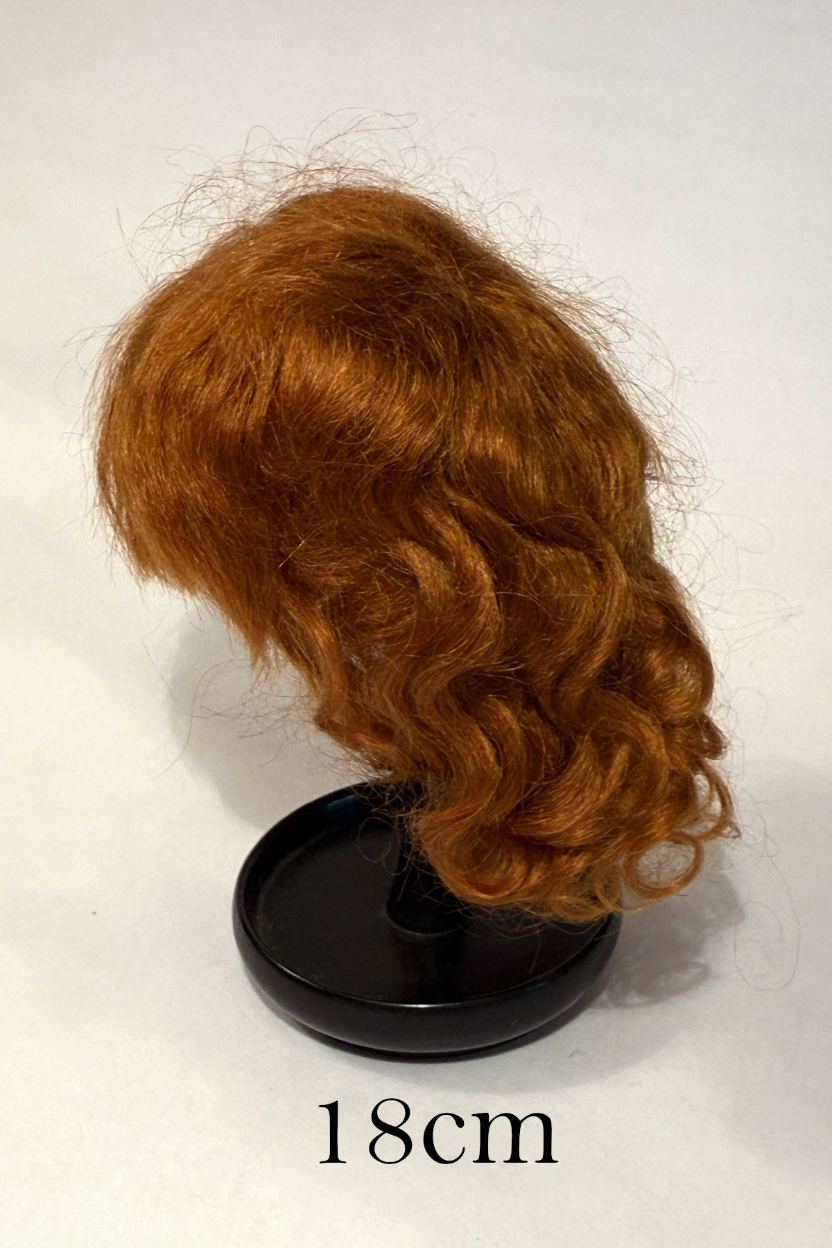 モヘア　ドールウィッグ　ライトブラウン　頭囲 18cm 6,424円