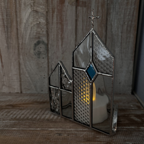 ステンドグラス 教会のジュエリーボックス その他インテリア雑貨 Grass