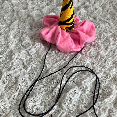 節分 鬼のつの 角 ピンク みどり 青 赤 ヘアバンド・ターバン 抹茶