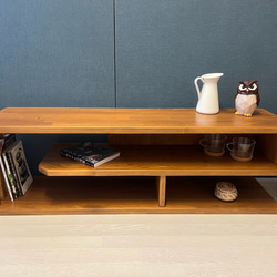 送料無料】 ローテーブル だるま形 120cm 60cm アカシア 折りたたみ脚