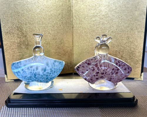 おひなさま ガラス雛10 ひな人形・雛飾り ガラス日和 通販 20320752