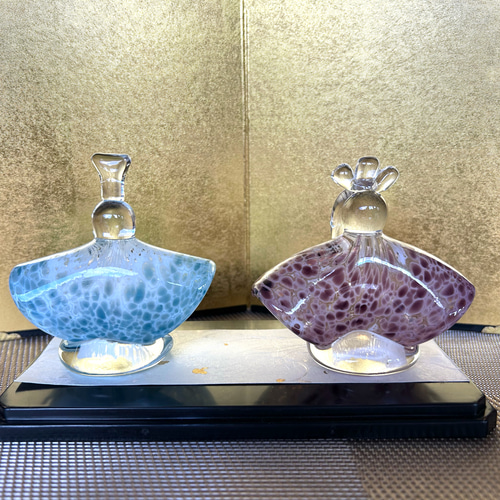 おひなさま ガラス雛10 ひな人形・雛飾り ガラス日和 通販 20320752