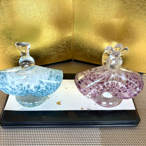 おひなさま ガラス雛10 ひな人形・雛飾り ガラス日和 通販 20320752