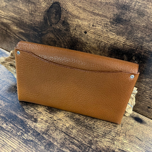 長財布 コンパクト 本革 ライトブラウン 長財布 革工房Deepzone 通販