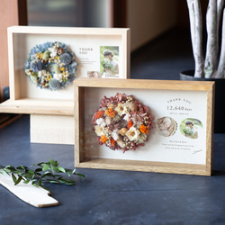 アフターブーケ】 スクエアフラワーボックス Lサイズ ブーケ mille la