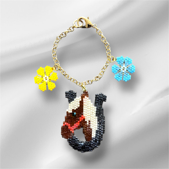 2026年 干支モチーフ 午年バッグチャーム お馬さんのバッグチャーム