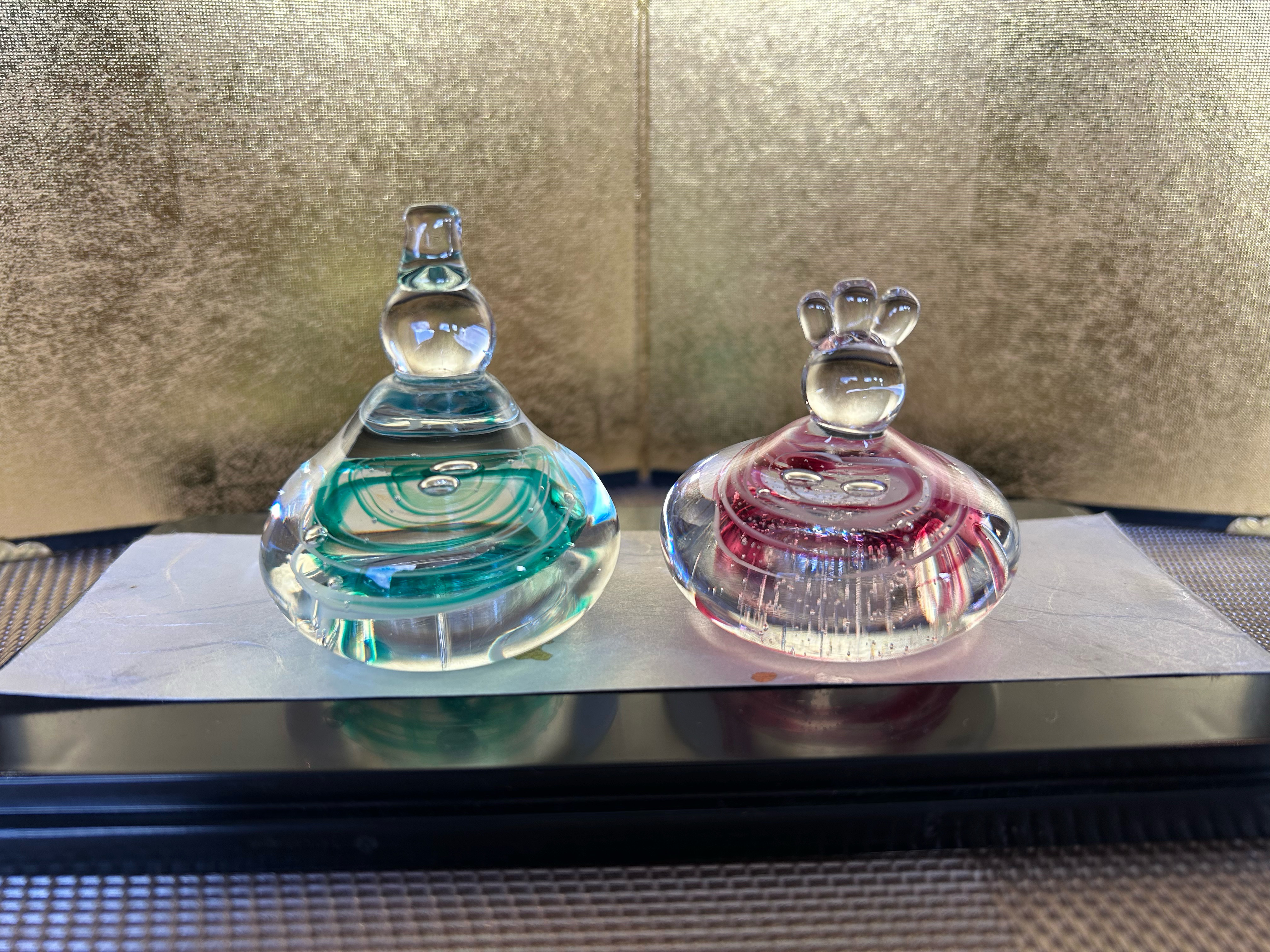 かたまりガラスのおひなさま２