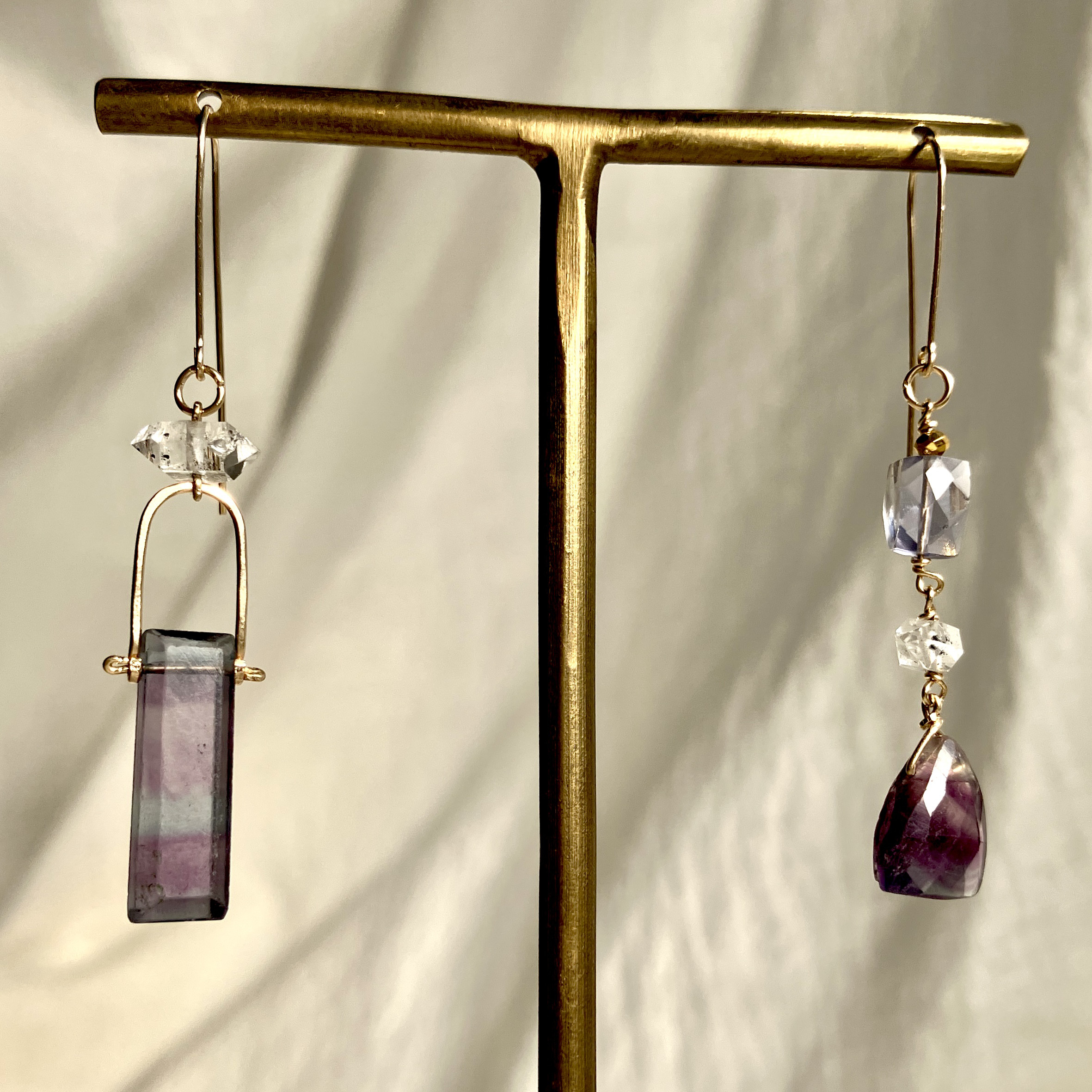 Cry　Cry　泣きたい気分　K14gfフックピアス　イヤリング等変更可　1点もの