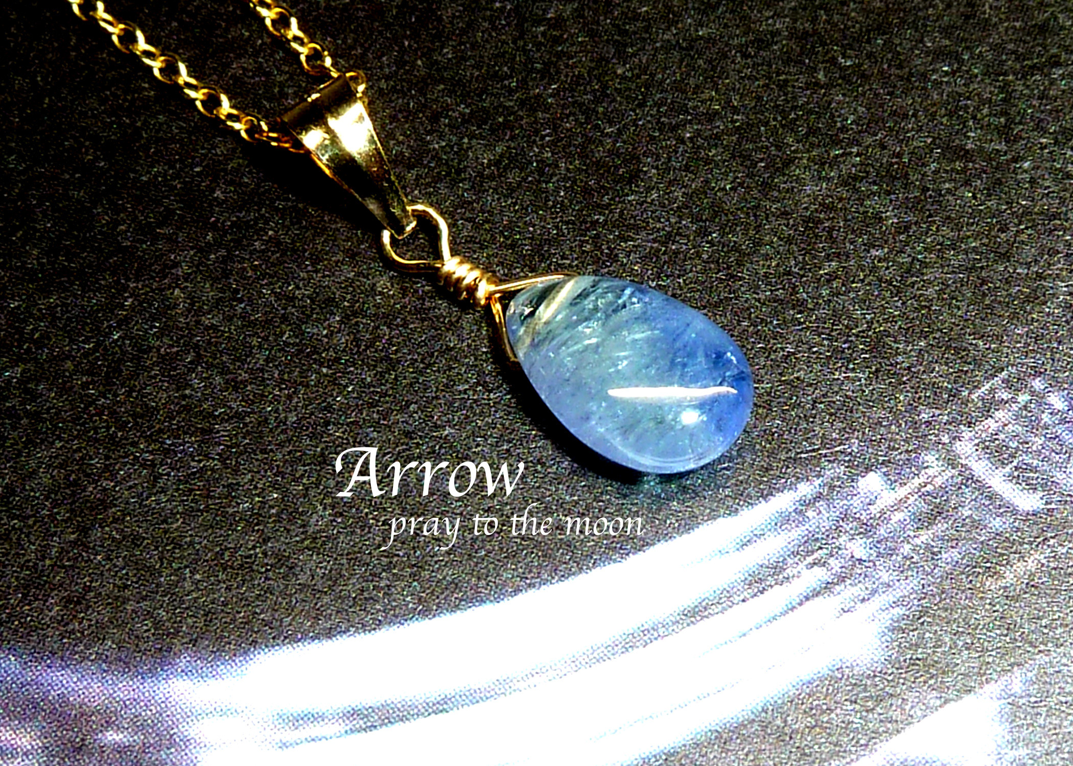 レア＊人生をより良い方向へ導く＊タンザニア産バイカラータンザナイトネックレス＊14kgf