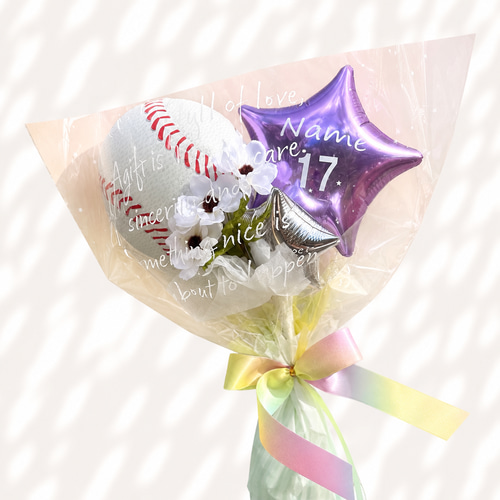 Momo様　部活　バルーンギフト　引退　バドミントン部　誕生日　記念日　先生 Momo様 部活 バルーンギフト 引退 バドミントン部 誕生日 記念日 先生