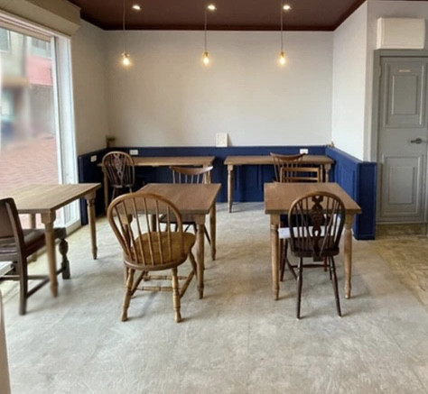 70㎝奥行き70㎝ヒノキ天板ろくろ足　#ネイルデスク　#ネイルテーブル　#カウンターテーブル