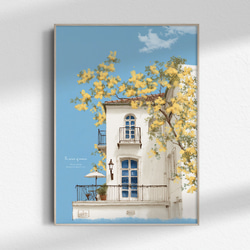 絵画「月から眺める星とネコたち」 絵画 伊藤彩恵子 通販 16827257