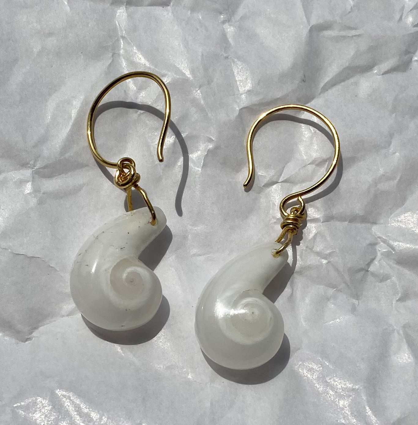 【勾玉スパイラルケオン】ピアス★シルバー９２５