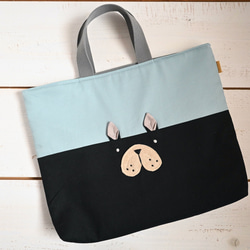 30×40】名入れOK・濃紺、撥水防汚生地・リバティアデラジャ・星