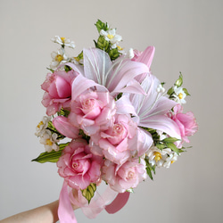 花束♡ブーケ♡ディップアート♡アメリカンフラワー アートフラワー