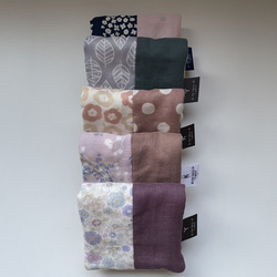 水玉6重ガーゼケット＊パッチパイピング＊Wガーゼ＊オーダー RatA+