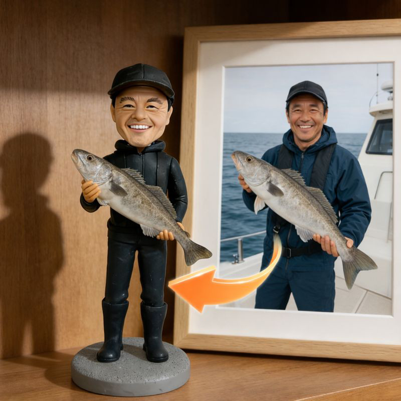 【オリジナルフィギュアⅩV】父の日プレゼント✨還暦プレゼント✨フィギュア作成依頼✨退職プレゼント✨敬老の日