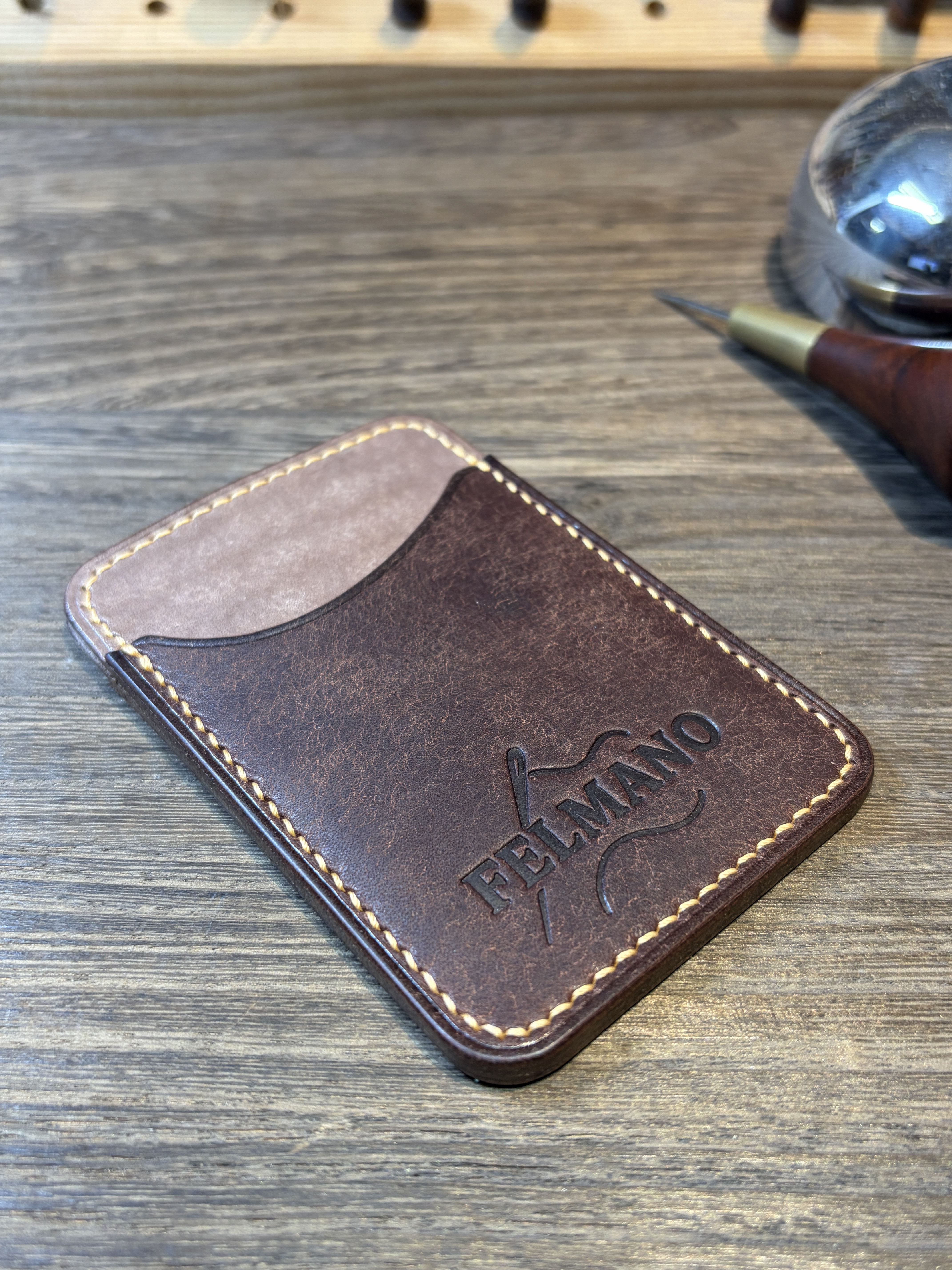 極薄ミニマルカードケース「dual pass」【カラーオーダー可 / 本革 / スリム / 定期入れ / ギフト】