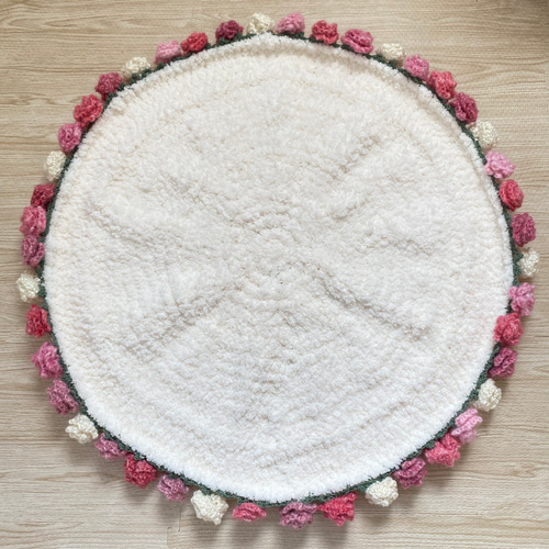 花束 ブーケブランケット プレゼント バラ 毛糸 お祝い 誕生日 編み物