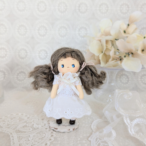 claydoll№5樹脂粘土人形＊ミニチュアドール＊創作人形＊アートドール