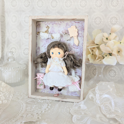 claydoll№5樹脂粘土人形＊ミニチュアドール＊創作人形＊アートドール