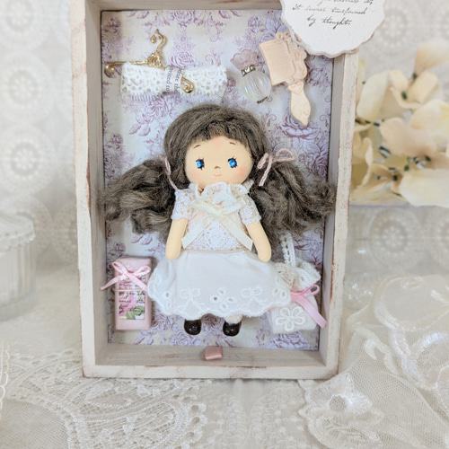 claydoll№5樹脂粘土人形＊ミニチュアドール＊創作人形＊アートドール