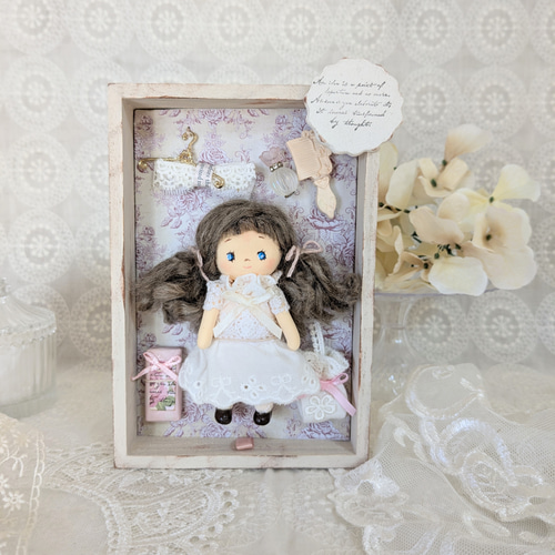 claydoll№5樹脂粘土人形＊ミニチュアドール＊創作人形＊アートドール