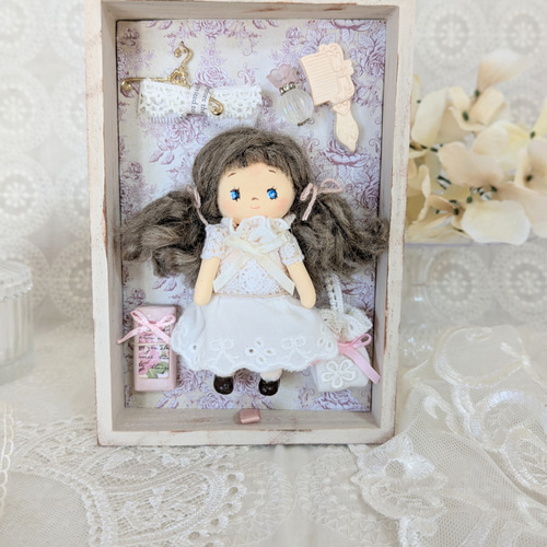 claydoll№5樹脂粘土人形＊ミニチュアドール＊創作人形＊アートドール
