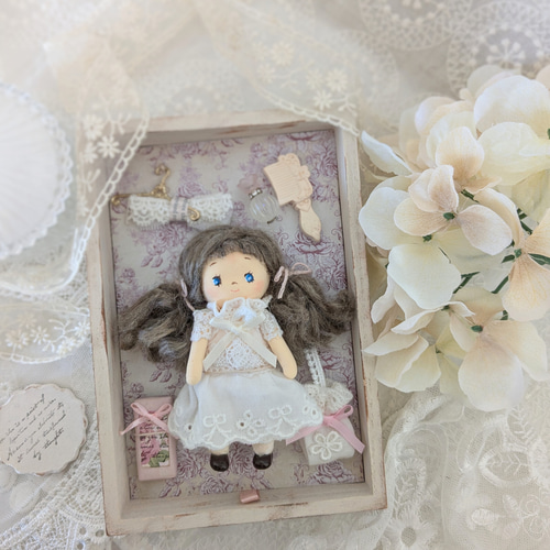 claydoll№5樹脂粘土人形＊ミニチュアドール＊創作人形＊アートドール