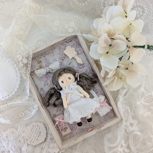 claydoll№5樹脂粘土人形＊ミニチュアドール＊創作人形＊アートドール